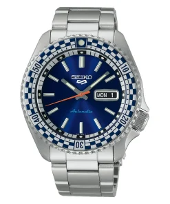 SEIKO 5 SPORTS SRPK65K1 BLU E GHIERA A SCACCHI