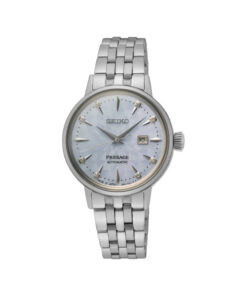 Orologio Seiko Automatico Presage Acciaio Argento 28 mm SRE007J1